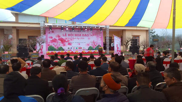 Khai mạc Lễ hội hoa Đào xã Vũ Lễ – Xuân Bính Ngọ năm 2026